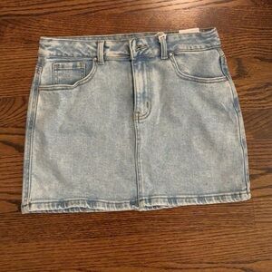 Denim Mini Skirt